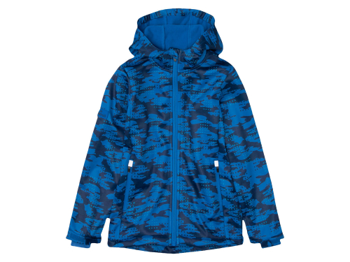 Куртка Softshell водовідштовхувальна та вітрозахисна для хлопчика Rocktrail 376206 146-152 см (10-12 years) синій  81696