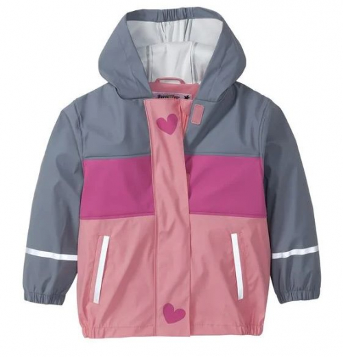 Куртка-дощовик  для дівчинки Lupilu 307991 086-92 см (12-24 months) Різнобарвний 66290