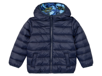 Куртка демісезонна з капюшоном для хлопчика Lupilu 378049 098 см (2-3 years) темно-синій  86395