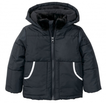 Куртка демісезонна    утеплена на флісовій підкладці для дівчинки Lupilu 324230 110 см (4-5 years) темно-синій 66831