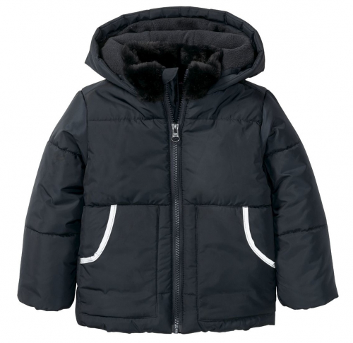 Куртка демісезонна утеплена на флісовій підкладці для дівчинки Lupilu 324230 116 см (5-6 years) темно-синій 66832