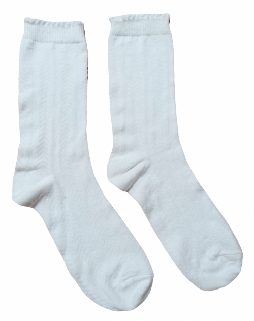 Шкарпетки 34-36   довгі для дівчинки George BDO57239-1 білий 67399