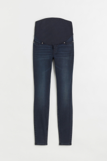Джинси для вагітних для жінки H&M 0946613-001 34 / XS темно-синій  85870