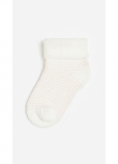 Шкарпетки 10-12   махрові для дівчинки H&amp;M 1167736-004 молочний 81011