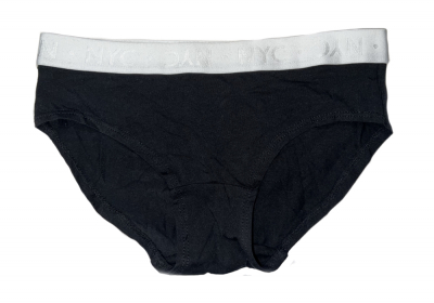 Трусики 134-140 см (8-10 years)   хіпстери для дівчинки H&M 0805205-4 чорний 90771