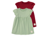 Сукня-плаття (звич.) набір 2 шт. для дівчинки Lupilu 439653 062-68 см (2-6 months) Різнобарвний  89378