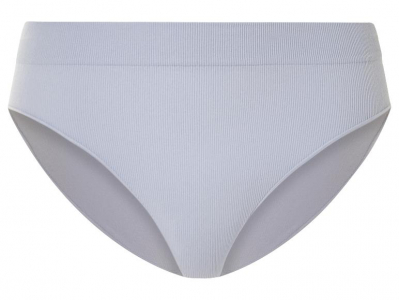 Трусики-сліп в рубчик для жінки Esmara 464791 34 / XS блакитний  90052
