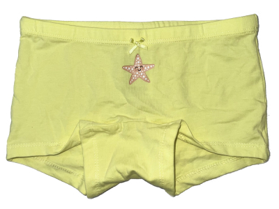 Трусики 134-140 см (8-10 years)   -боксери для дівчинки H&M 0688916-124 жовтий 90793