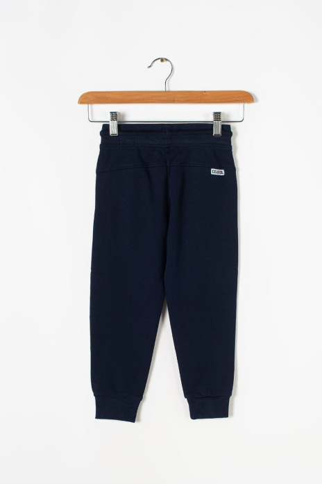 Спортивні штани двунитка для хлопчика OVS 767245 122 см (6-7 years) темно-синій  74762