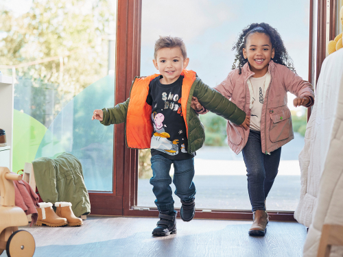 Джегінси 098-104 см (2-4 years)  Skinny на флісі для дівчинки Lupilu 426682 темно-синій 88310