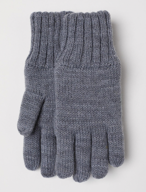 Перчатки  для хлопчика H&amp;M 0630902001 розмір перчаток 4 (4-6 years, 110-116 см) сірий 62794