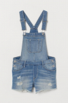Напівкомбінезон   Skinny джинсовий для дівчинки H&M 0715410-001 170 см (14-15 years) синій 80316