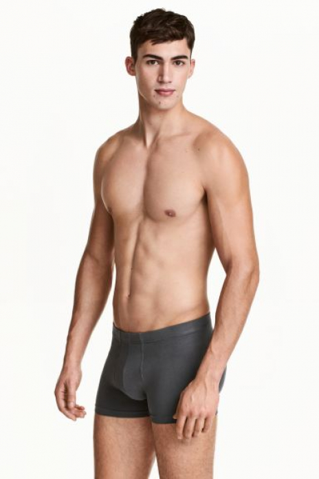 Труси S   -боксери для чоловіка H&amp;M 0455706006 графітовий 85843