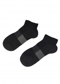 Шкарпетки 2 пари для активного спорту для чоловіка Crivit 371804 розмір взуття 41-42 чорний  77149