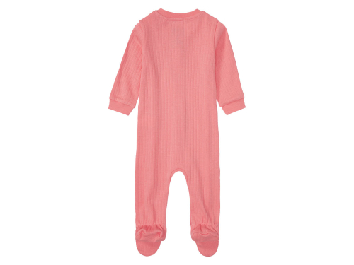 Чоловічок в рубчик для дівчинки Lupilu 389332 086 см (12-18 months) рожевий  90192