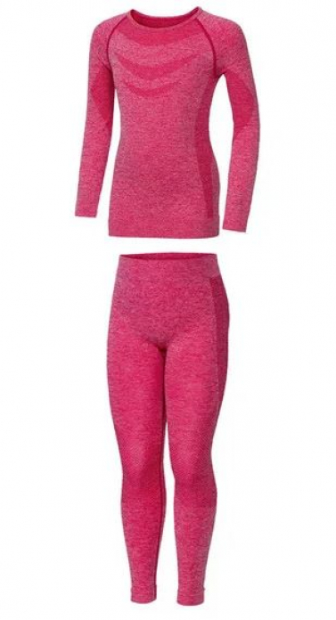 Комплект термобілизни  для дівчинки Crivit 335812 158-164 см (12-14 years) рожевий 65053