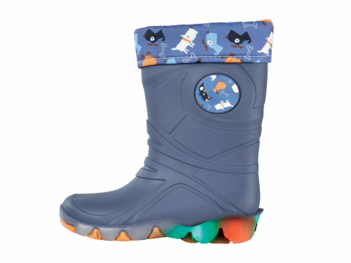 Гумові чоботи  для хлопчика Lupilu 301939 розмір взуття 24/25 синій 65806