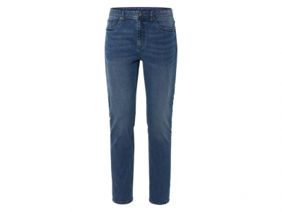 Джинси 50,M  Slim Fit приталеного крою для чоловіка Livergy 381482 синій 89910