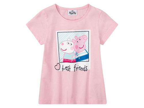 Футболка (звич.) набір 2 шт. бавовняні для дівчинки Peppa Pig 381966-2 098-104 см (2-4 years) Різнобарвний  90161