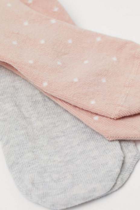 Колготки 098-104 см (2-4 years)   бавовняні з принтом для дівчинки H&amp;M 0619739107 рожевий 91366