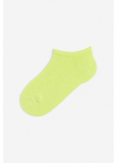 Шкарпетки 28-30   короткі для дівчинки H&M 1164939-001 салатовий 80838