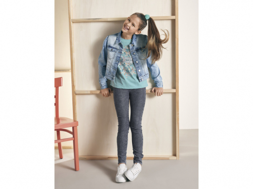 Джегінси 134 см (8-9 years)  Skinny на резинці для дівчинки s.Oliver 423968 темно-синій 91076