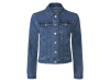 Джинсова куртка прямого крою для жінки Esmara 416948 42 / L (EU) синій  81995