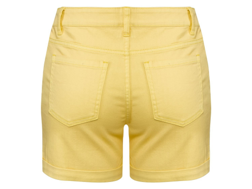 Шорти джинсові з відворотами для жінки Esmara 324987 40 / L (EU) жовтий  79869