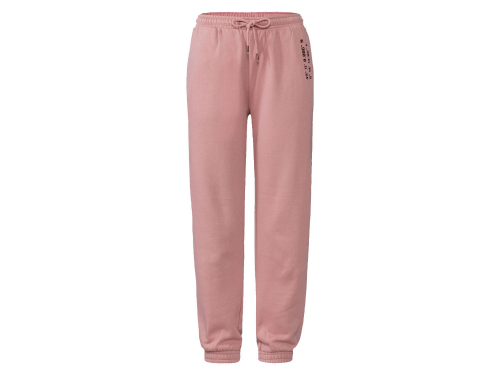 Спортивні штани з начосом для жінки Esmara 413281 40 / L рожевий  77629