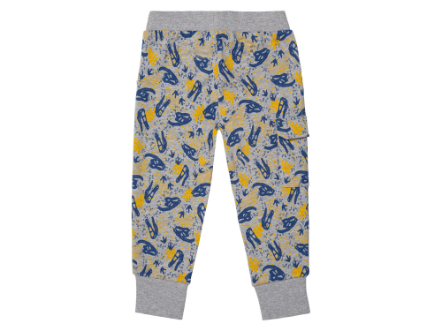 Спортивні штани 086-92 см (12-24 months)  Джоггеры з начосом для хлопчика Lupilu 370316 сірий 73149