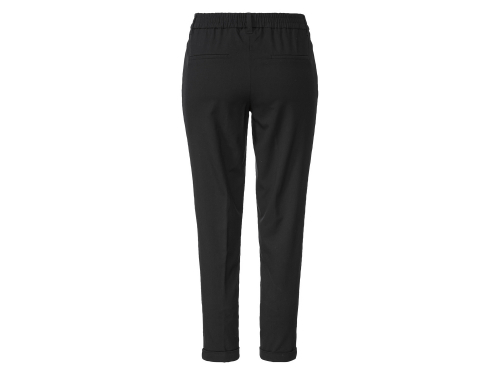 Штани (брюкі) довжиною до щиколотки для жінки Esmara 417615 36 / S (EU) чорний  88573