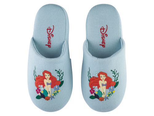 Хатні капці з антиковзною підошвою для дівчинки Disney 395059 розмір взуття 32-33 блакитний  78716