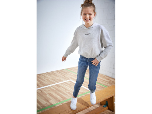 Худі 146-152 см (10-12 years)   двунитка для дівчинки Pepperts 377533 сірий 82718