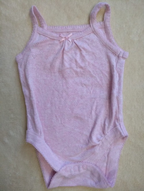 Бодік  для дівчинки Primark BDO54964 062 см (2-3 months) рожевий 54964