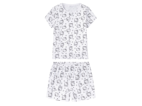Піжама (футболка і шорти) для дівчинки Disney 406150 146-152 см (10-12 years) чорно-білий  81535