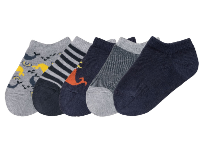 Шкарпетки 27-30   5 пар для хлопчика Lupilu 372231 синій 73630