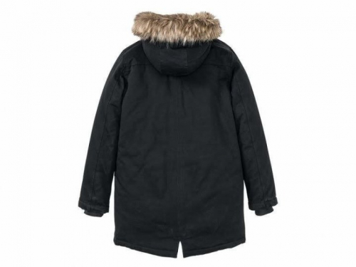 Куртка-парка BIONIC FINISH ECO водовідштовхуюча з карманами і капюшоном однотонна для хлопчика Pepperts 301591 158 см (12-13 years) чорний 72363