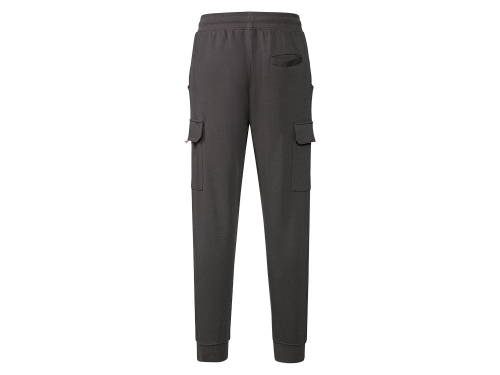 Спортивні штани S Regular Fit Джоггеры з начосом для чоловіка Livergy 453296 хакі 89480