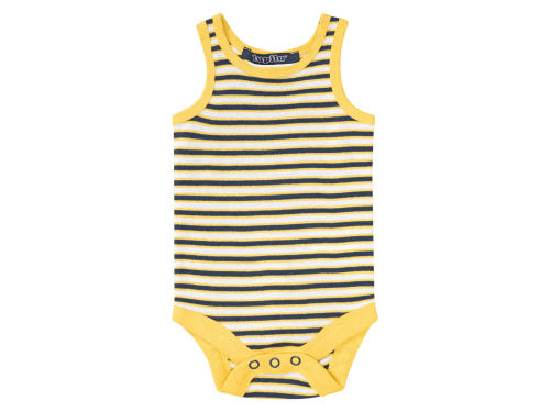 Боді бавовняний для хлопчика Lupilu 370937 086-92 см (12-24 months) жовтий  79620