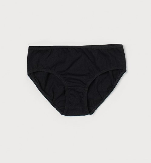 Трусики (дитячі) 134-140 см (8-10 years)   сліпи однотонні для дівчинки H&amp;M 0625280001 чорний 76610