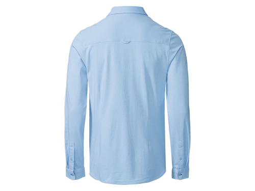 Сорочка-рубашка з довгими рукавами для чоловіка Livergy 372654 43ш / XL / 54 блакитний  88534