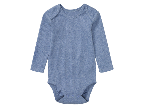 Боді 062-68 см (2-6 months)   в рубчик набір 2 шт. для хлопчика Lupilu 428444 Різнобарвний 88333