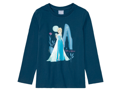 Піжама 098-104 см (2-4 years)   (лонгслів і штани) для дівчинки Disney 387277 синій 91070