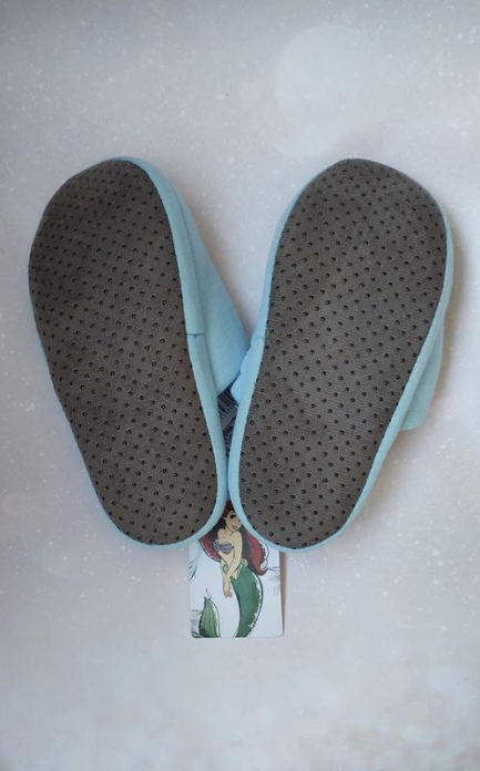 Хатні капці з антиковзною підошвою для дівчинки Disney 395059 розмір взуття 30-31 блакитний  78715