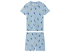 Піжама (звич.) (футболка і шорти) для хлопчика Lupilu 450277 098-104 см (2-4 years) блакитний  89549