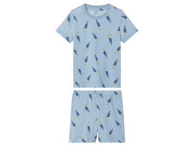Піжама (звич.) (футболка і шорти) для хлопчика Lupilu 450277 098-104 см (2-4 years) блакитний  89549