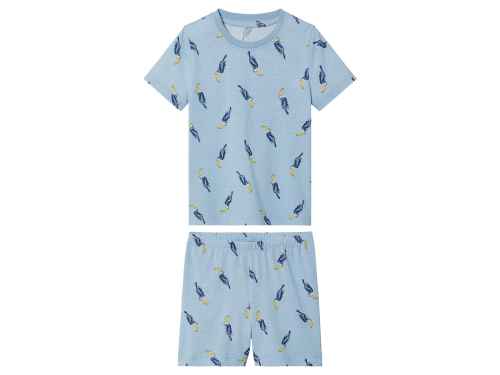 Піжама (звич.) (футболка і шорти) для хлопчика Lupilu 450277 098-104 см (2-4 years) блакитний  89549