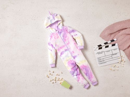 Піжама кігурумі 098-104 см (2-4 years)   флісова для дівчинки Lupilu 431117 Різнобарвний 84737