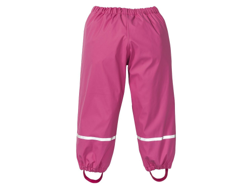 Штани-дощовик на флісовій підкладці для дівчинки Lupilu 315765 086-92 см (12-24 months) малиновий (темно-рожевий) 72858