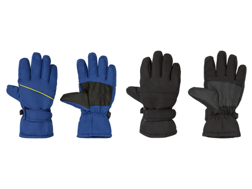 Перчатки  для хлопчика Crivit 363080 розмір перчаток 6 (8-10 years, 134-140 см) чорний 68602